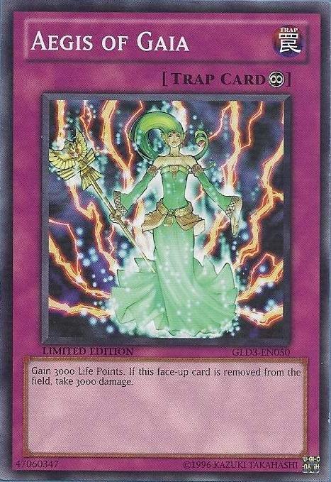 Aegis of Gaia [GLD3-EN050] Common (ONLINE ORDER ONLY)