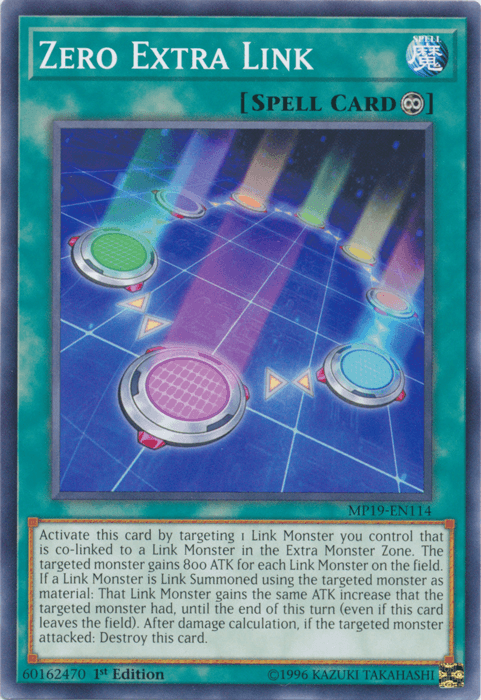 Zero Extra Link [MP19-EN114] Common (ONLINE ORDER ONLY)