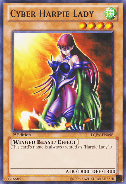 Cyber Harpie Lady [LCJW-EN096] Common (ONLINE ORDER ONLY)