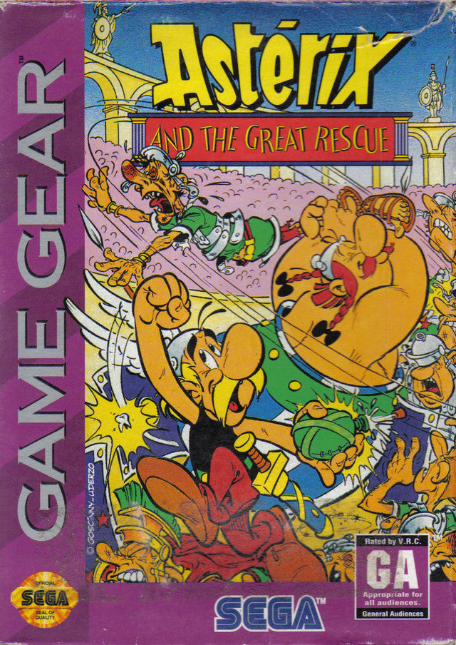 Asterix and the Great Rescue (Sega Game Gear) (ONLINE ORDER ONLY)