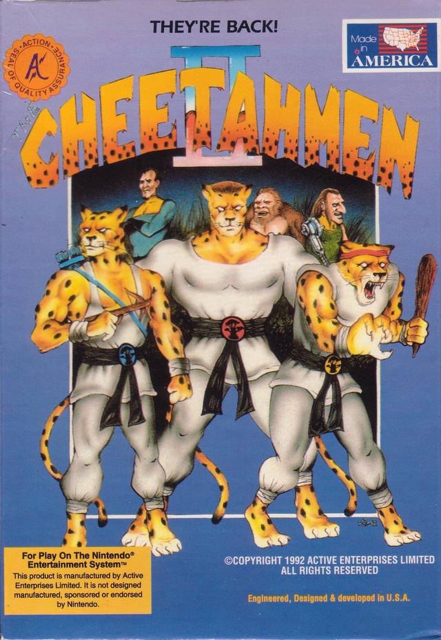 Cheetahmen II (Nintendo NES) (Online Order Only)