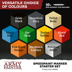 Speedpaint Markers: Starter Set (ONLINE ORDER ONLY)