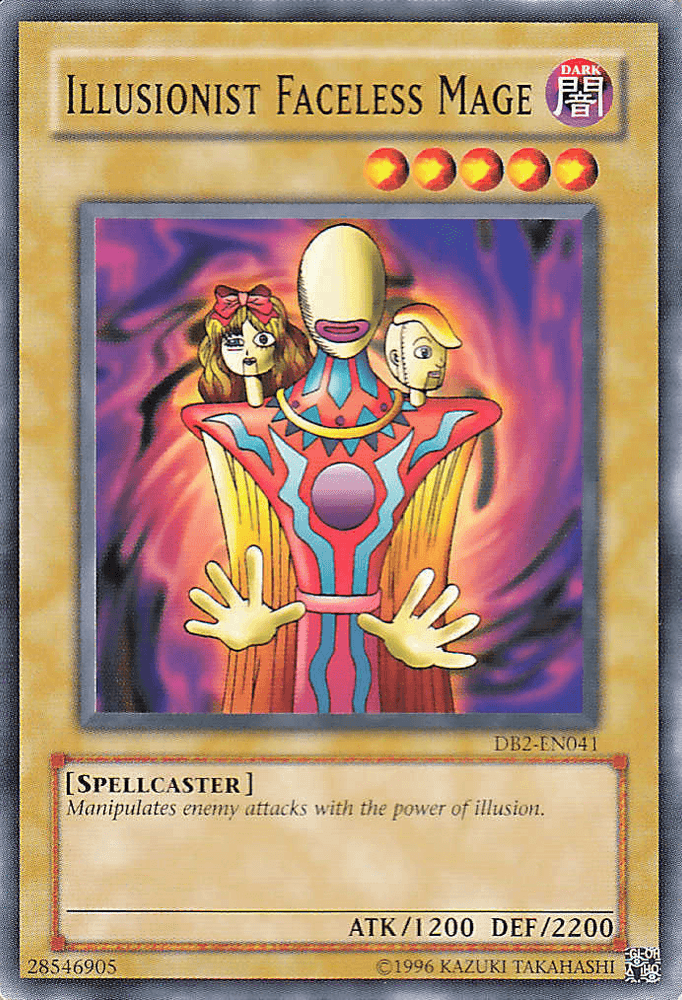 Illusionist Faceless Mage [DB2-EN041] Common (ONLINE ORDER ONLY)