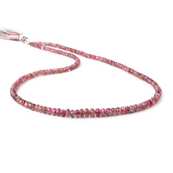3-6mm Multi Color Tourmaline Faceted Rondelle Beads 16 inch 157 pieces AAA (ONLINE ORDER ONLY)