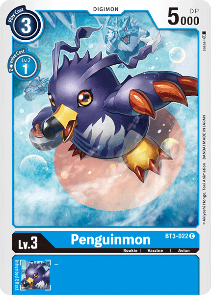 Penguinmon [BT3-022] [Release Special Booster Ver.1.5] (ONLINE ORDER ONLY)