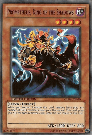 Prometheus, King of the Shadows [GLD4-EN020] Common (ONLINE ORDER ONLY)