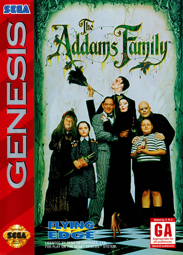 The Addams Family (Sega Genesis) (ONLINE ORDER ONLY)