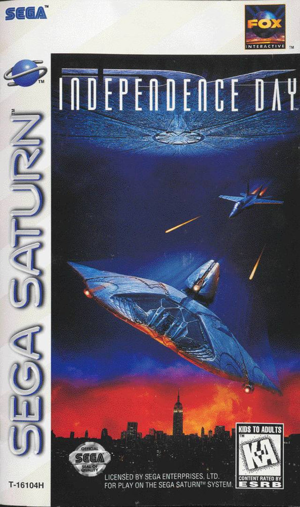 Independence Day (Sega Saturn) (ONLINE ORDER ONLY)