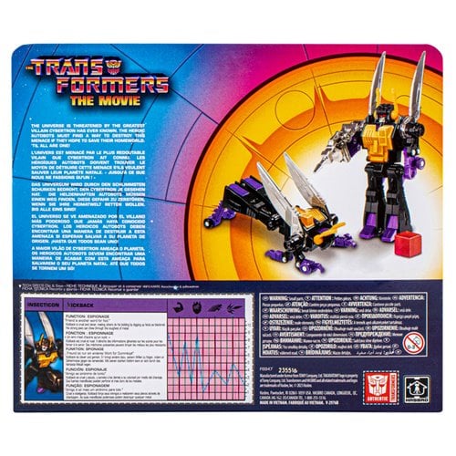 Transformers The Movie Retro G1 Kickback - CLEARANCE (ONLINE ORDER ONLY)