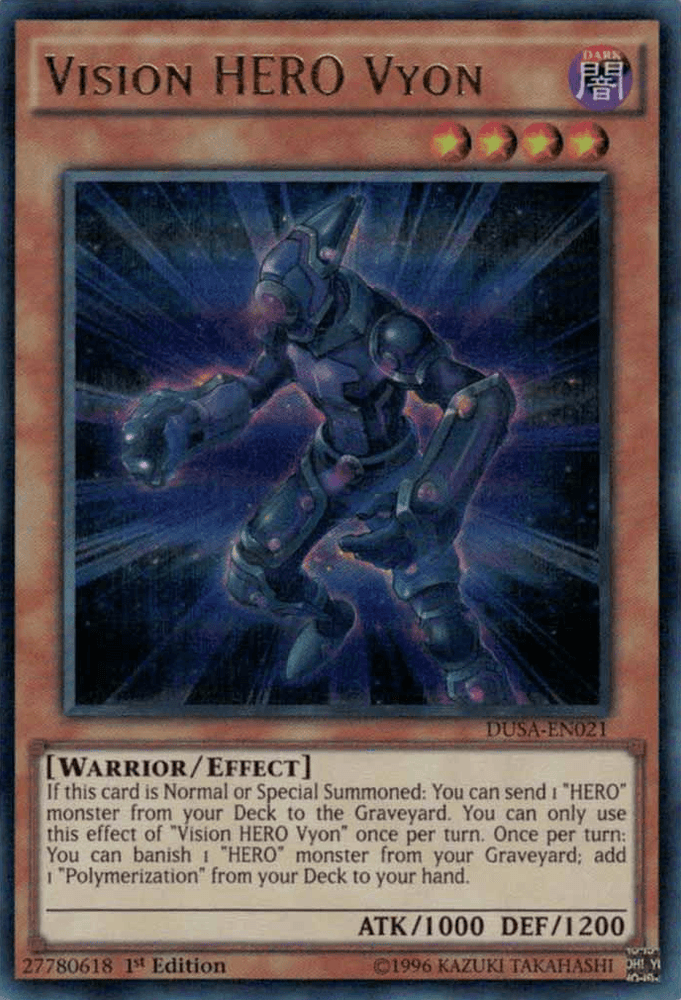 Vision Hero Vyon [DUSA-EN021] Ultra Rare (ONLINE ORDER ONLY)