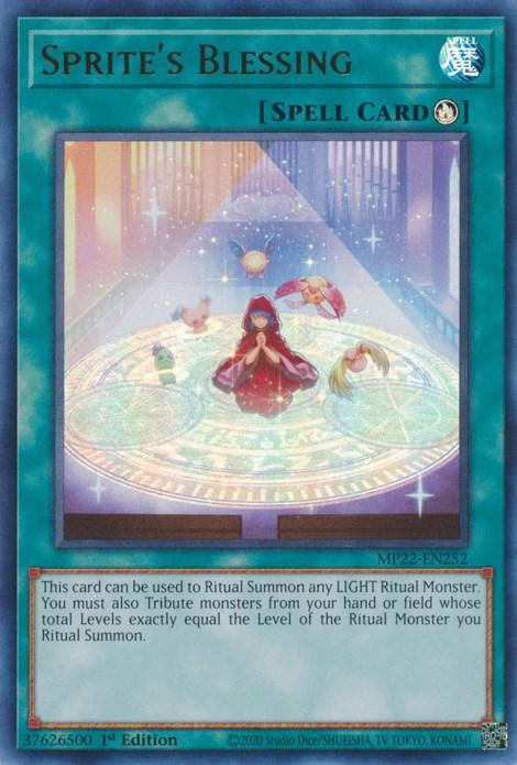 Sprites Blessing [MP22-EN252] Ultra Rare (ONLINE ORDER ONLY)