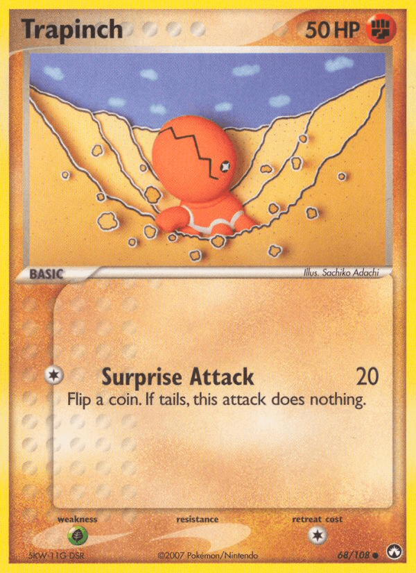 Trapinch (68/108) [EX: Power Keepers] (Online Only)