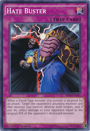 Hate Buster [BP03-EN205] Common (ONLINE ORDER ONLY)