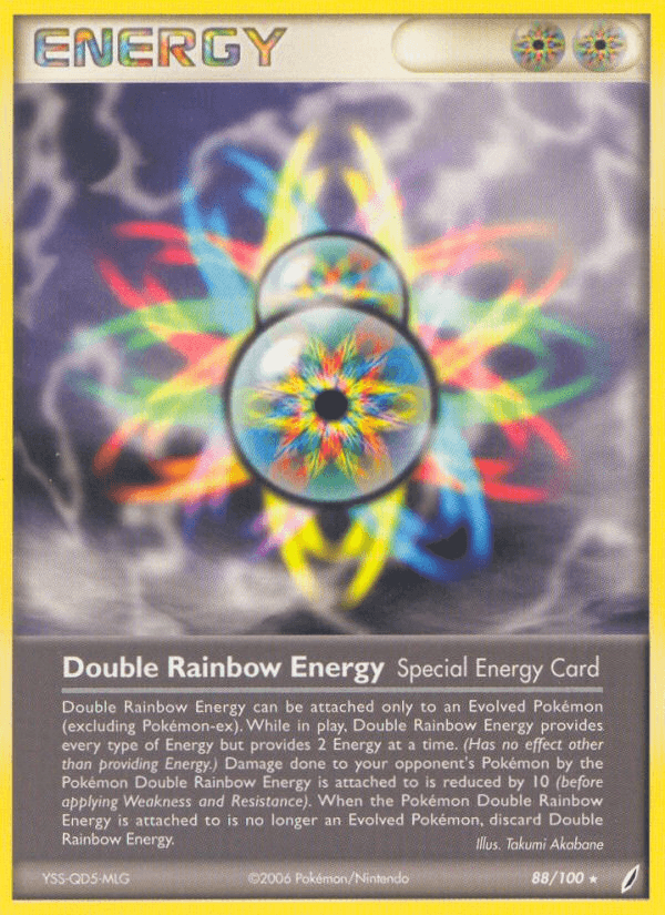 Double Rainbow Energy (88/100) [EX: Crystal Guardians] (Online Only)