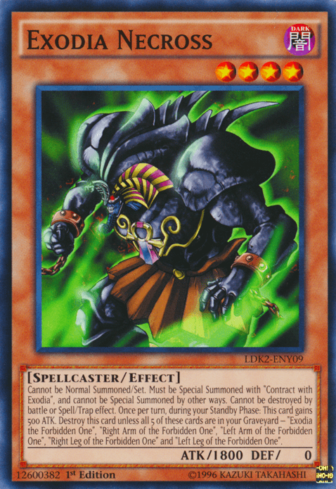 Exodia Necross [LDK2-ENY09] Common (ONLINE ORDER ONLY)