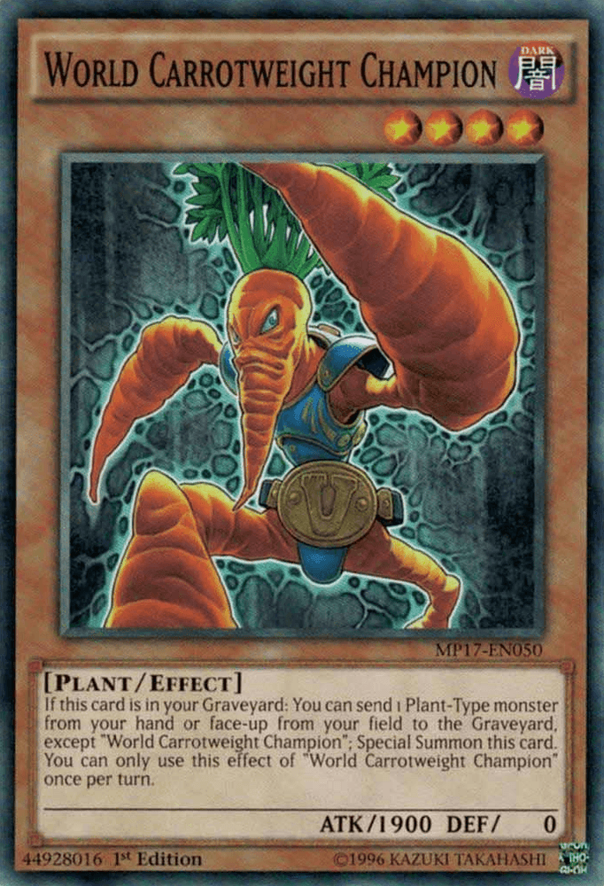 World Carrotweight Champion [MP17-EN050] Common (ONLINE ORDER ONLY)