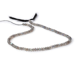 4.3mm Labradorite Micro Faceted Rondelle Beads 14 inch 110 pieces AAA (ONLINE ORDER ONLY)