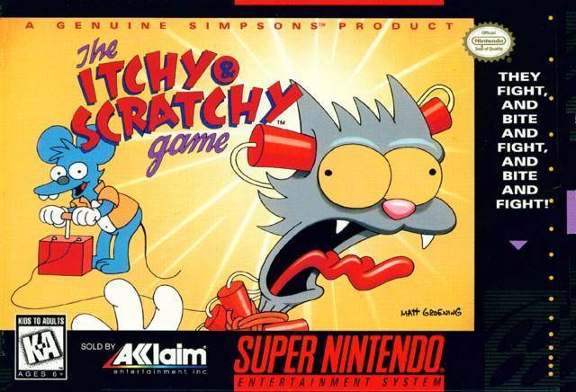 The Itchy and Scratchy Game (Super Nintendo) (Online Order Only)
