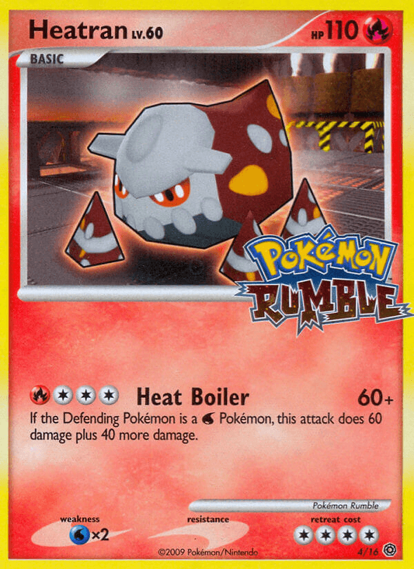 Heatran (4/16) [Pokémon Rumble] (Online Only)