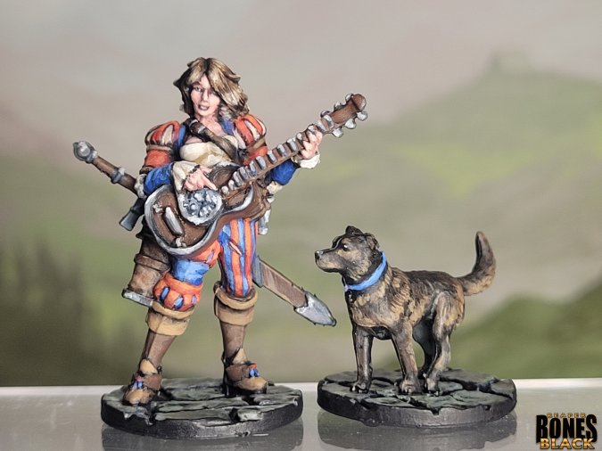 Bones Black: Isobael the Bard and Rufus (ONLINE ORDER ONLY)