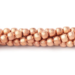 4mm Brushed Round Beads