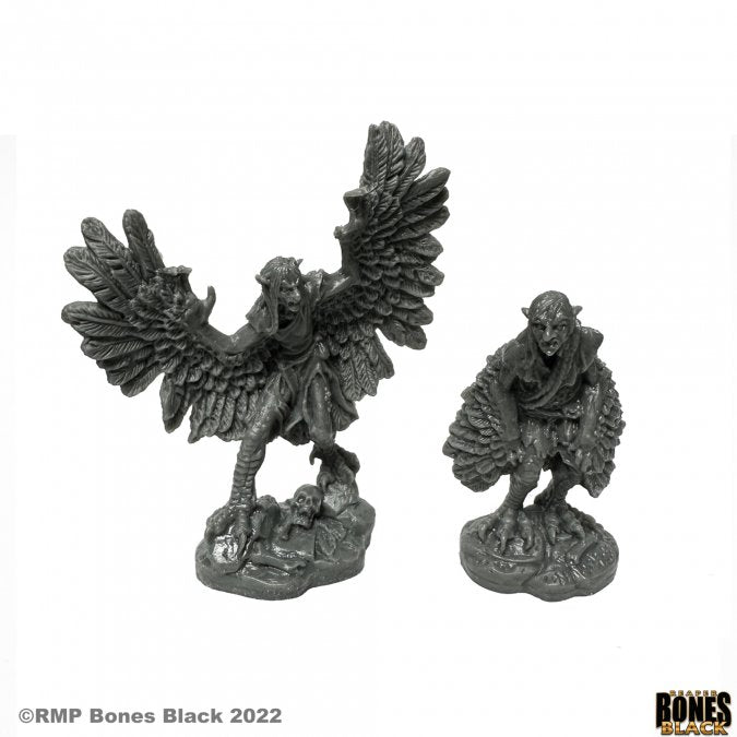 Reaper Bones Black: Harpies (2) (ONLINE ORDER ONLY)