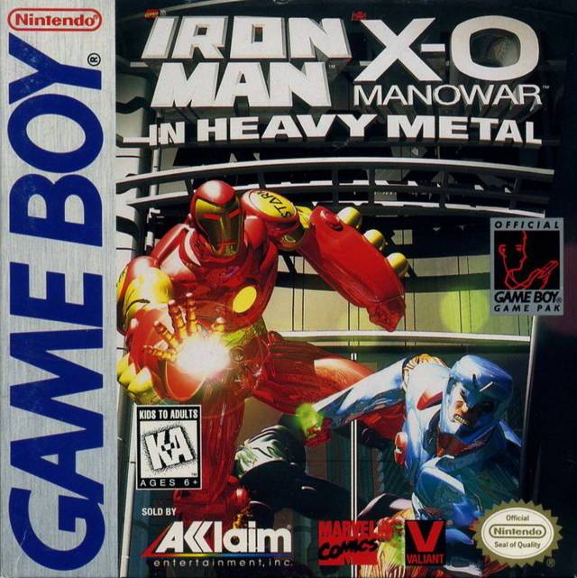 Iron Man/X-O Manowar in Heavy Metal (Gameboy) (ONLINE ORDER ONLY)