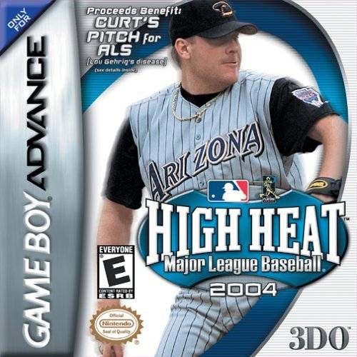 High Heat Major League Baseball 2004 (Gameboy Advance) (ONLINE ORDER ONLY)