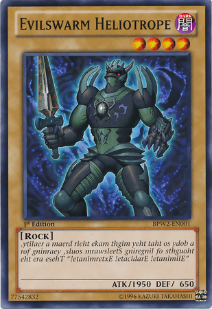 Evilswarm Heliotrope [BPW2-EN001] Common (ONLINE ORDER ONLY)