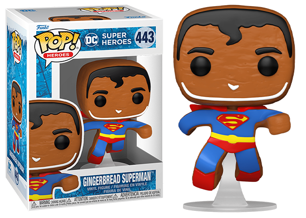 Gingerbread Superman 443 (Online Order Only)