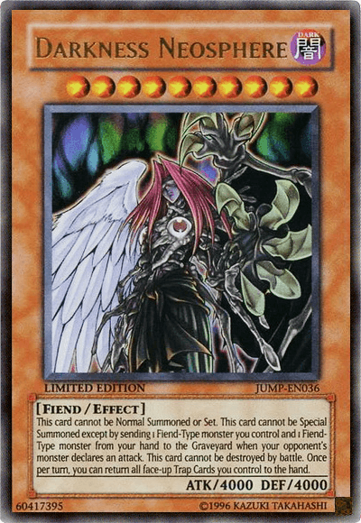 Darkness Neosphere [JUMP-EN036] Ultra Rare (ONLINE ORDER ONLY)