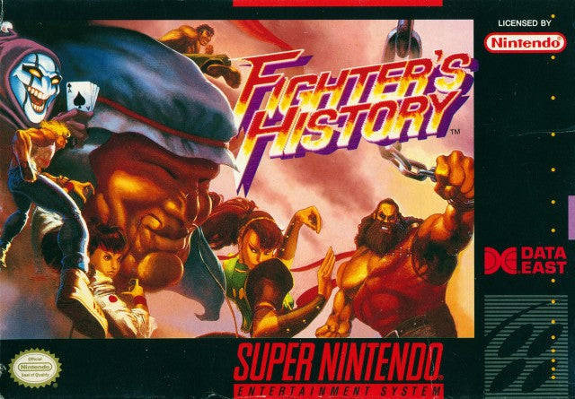 Fighter's History (Super Nintendo) (Online Order Only)