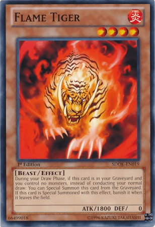 Flame Tiger [SDOK-EN019] Common (ONLINE ORDER ONLY)