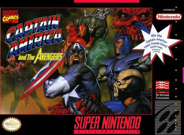 Captain America and the Avengers (Super Nintendo) (Online Order Only)