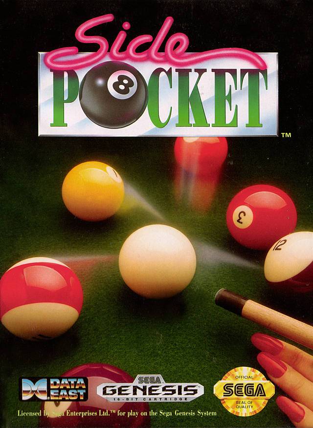 Side Pocket (Sega Genesis) (ONLINE ORDER ONLY)