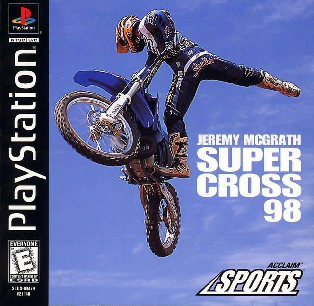 Jeremy McGrath Supercross 98 (Playstation) (ONLINE ORDER ONLY)