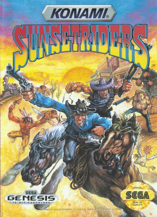Sunset Riders (Sega Genesis) (ONLINE ORDER ONLY)