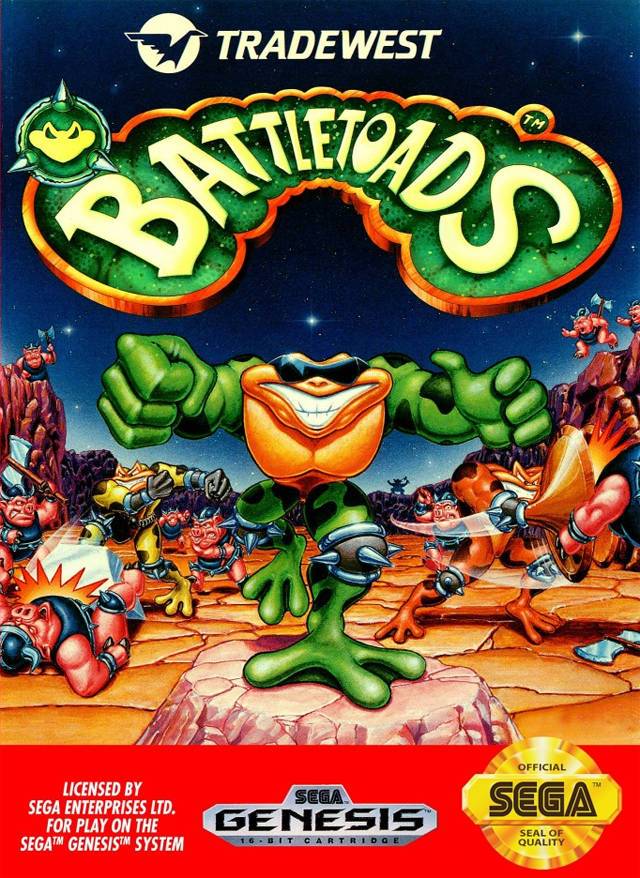 Battletoads (Sega Genesis) (ONLINE ORDER ONLY)