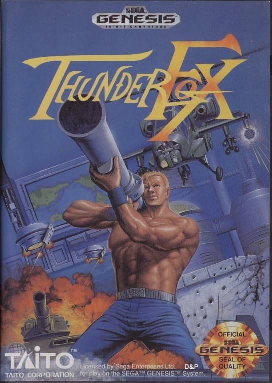Thunder Fox (Sega Genesis) (ONLINE ORDER ONLY)