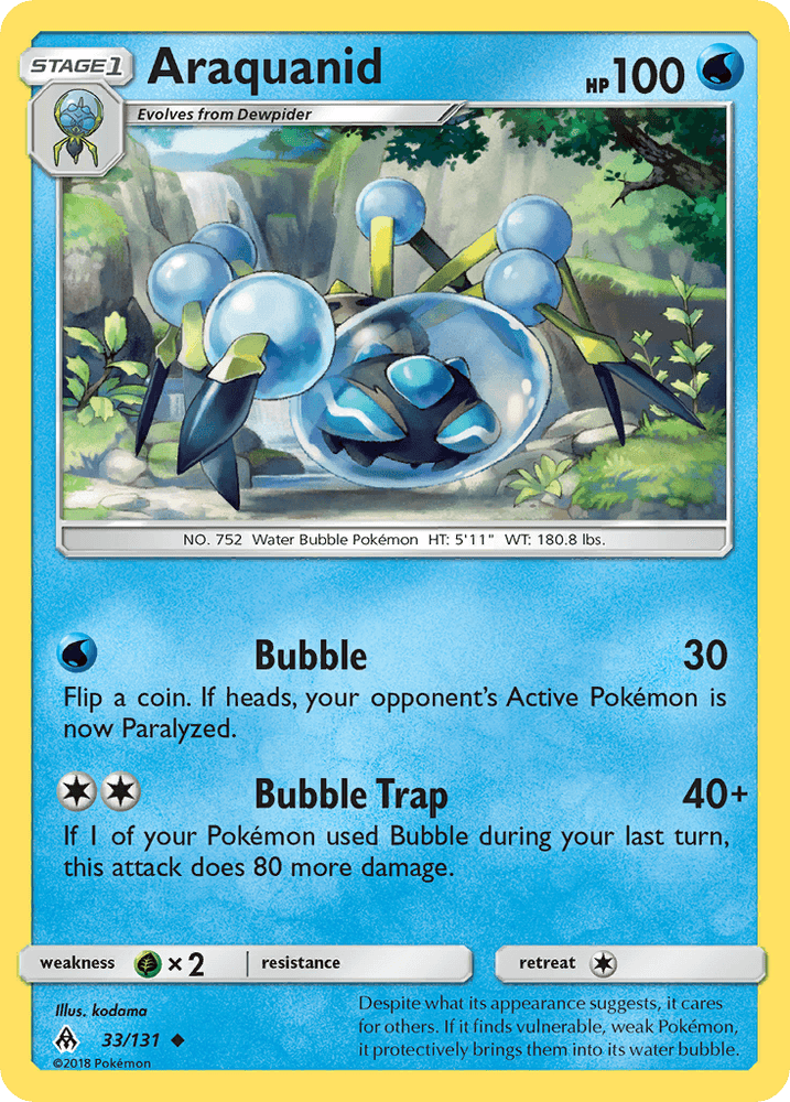 Araquanid (33/131) [Sun & Moon: Forbidden Light] (Online Only)