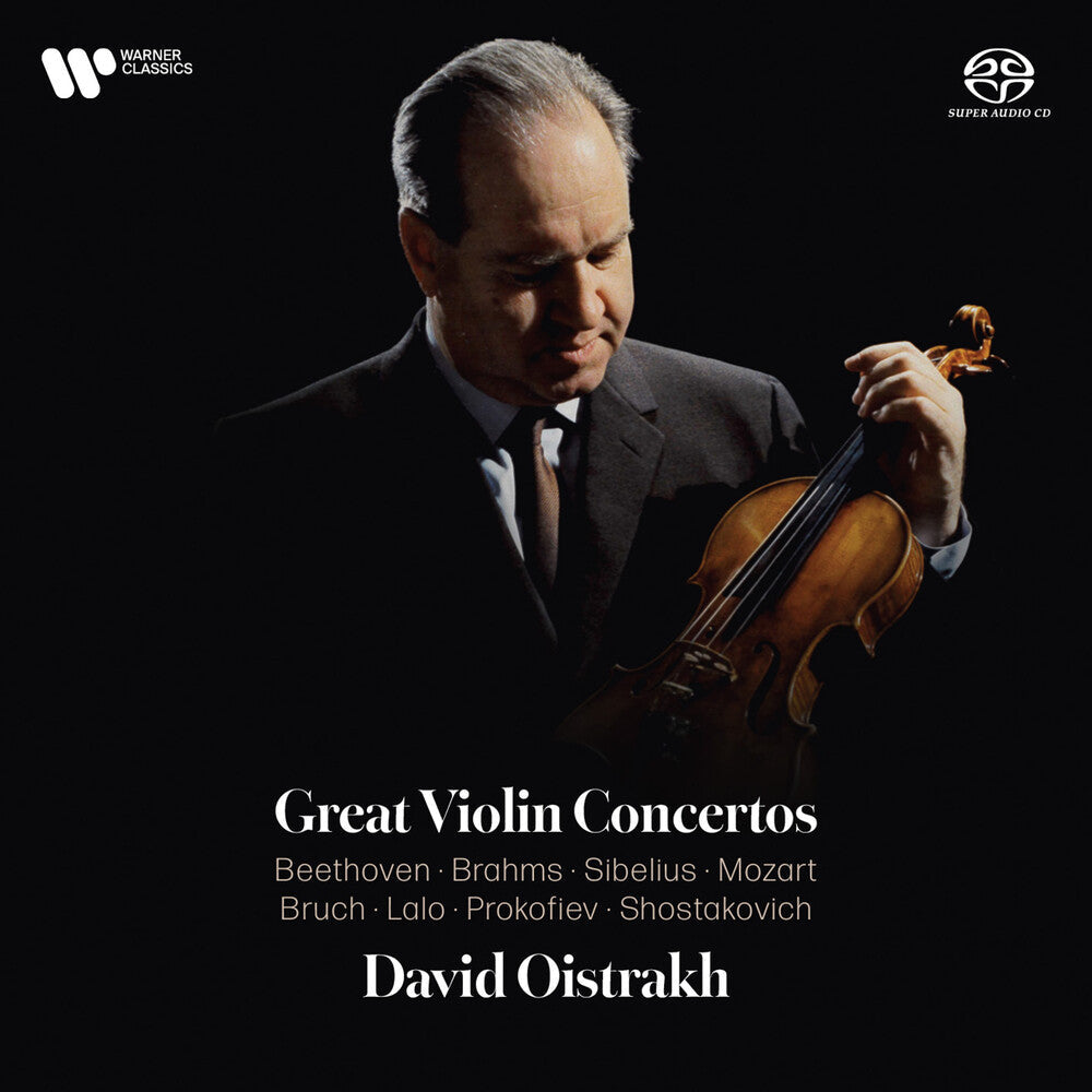 PRE-ORDER: Great Violin Concertos By Oistrakh [CD]