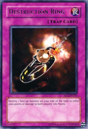 Destruction Ring [IOC-EN101] Rare (ONLINE ORDER ONLY)