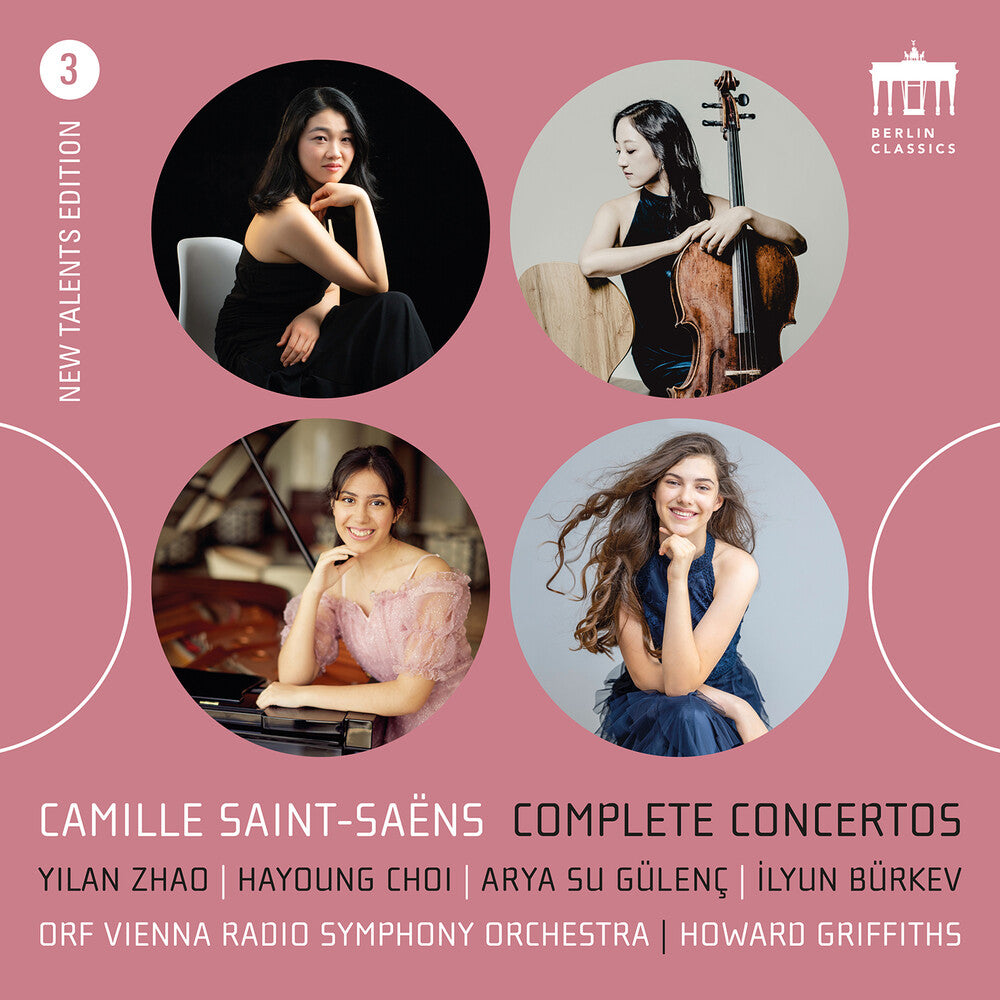 Saint-Saens: Complete Cons Vol. 3 [CD] (ONLINE ORDER ONLY)