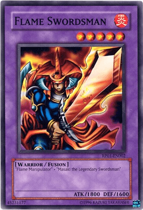 Flame Swordsman [RP01-EN002] Common (ONLINE ORDER ONLY)