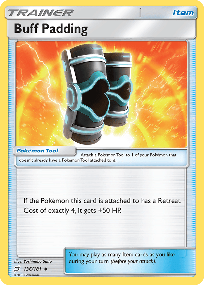 Buff Padding (136/181) [Sun & Moon: Team Up] (Online Only)
