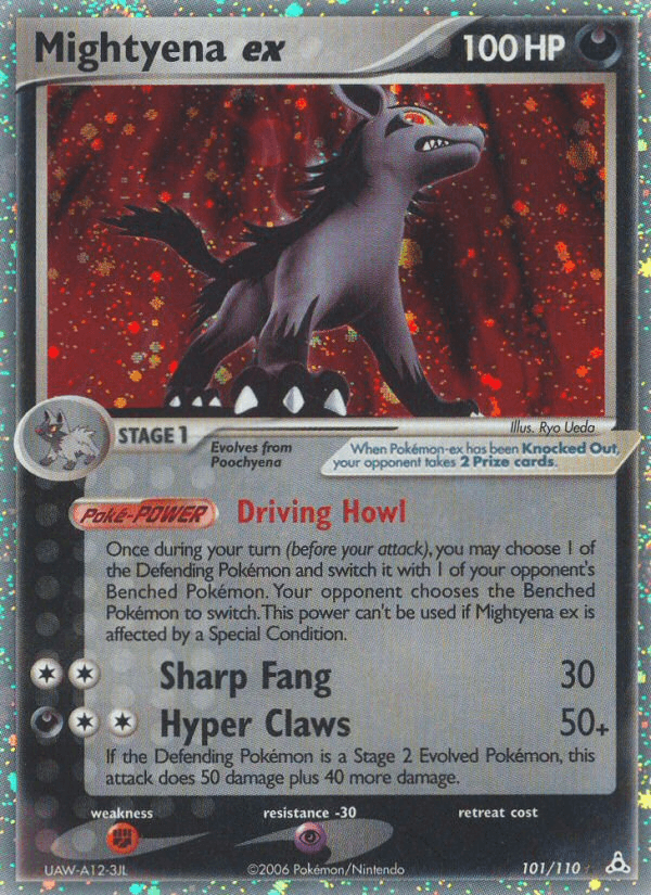 Mightyena ex (101/110) [EX: Holon Phantoms] (Online Only)