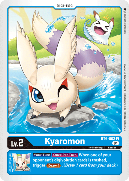 Kyaromon [BT6-002] [Double Diamond] (ONLINE ORDER ONLY)