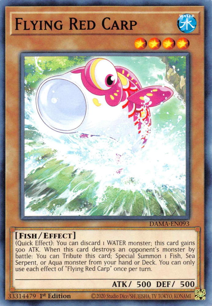 Flying Red Carp [DAMA-EN093] Common (ONLINE ORDER ONLY)