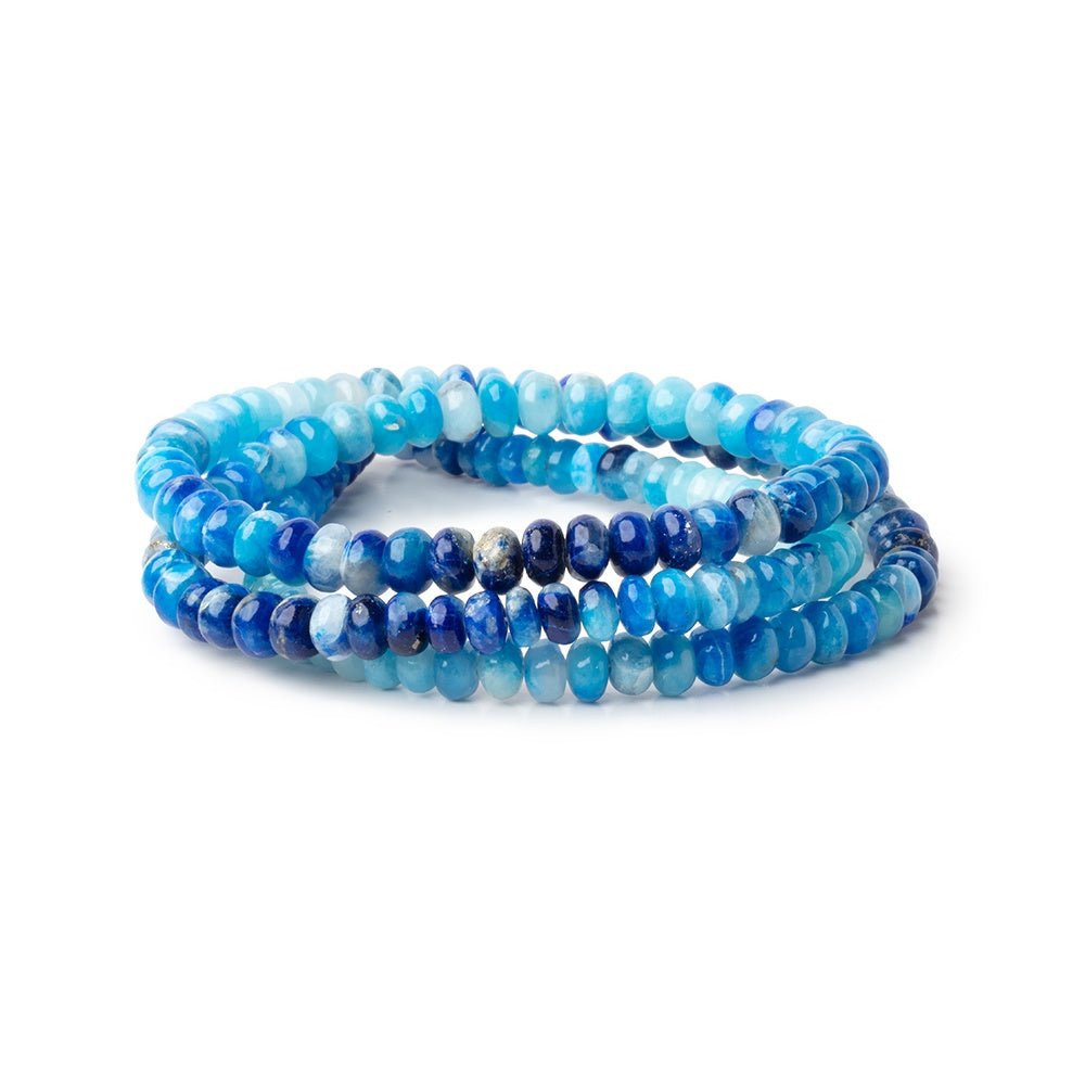4.5-5mm Afghanite Plain Rondelles 18 inch 160 Beads AAA (ONLINE ORDER ONLY)