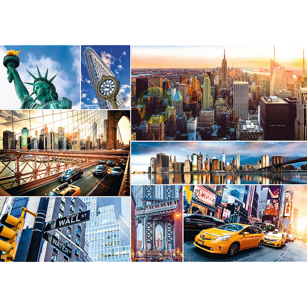 Trefl Red 4000 Piece Puzzle - New York - collage / Trefl (ONLINE ORDER ONLY)
